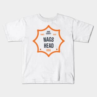 Nags Head, NC Summertime Vacationing Sun Signs Kids T-Shirt